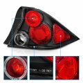 Amerilite 2 Door Taillights Halo Black For Honda Civic Passenger And Driver Side