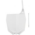 Ufo Plastics Front Number Plate White For Yamaha Yz125 Yz250 2001-2005 Replacement Plastic Ya03823046 