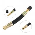 X Autohaux 8pcs Tire Valve Stem Extension 2 Flexible Dual Extender Pipe 3 9 6 Multi Degree 45 90 135 Adapter For Car Truck