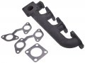 Solarhome New Exhaust Manifold With Gaskets 1g896-12310 1g89612310 Compatible For Kubota L3940 L4240 L4740 4 Cylinder Engine