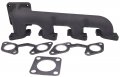 Solarhome New Exhaust Manifold With Gaskets 1g896-12310 1g89612310 Compatible For Kubota L3940 L4240 L4740 4 Cylinder Engine