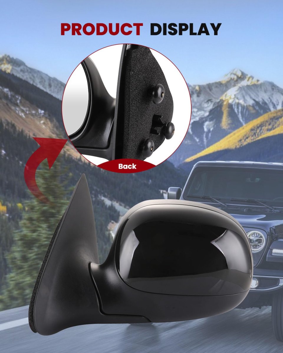 Left And Right Side View Mirror Fit For 1997-1999 Ford 250