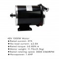 Tdpro 48v 1000w Brushed Speed Motor Controller Throttle Grip Accelerator Pedal Kit For Electric Scooter Go Kart Bicycle E Bike
