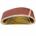 Uxcell 4-inch X 24-inch Aluminum Oxide Sanding Belt 80 Grits Sandpaper Lapped Joint For Sander 10pcs