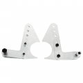 Coil Over Shock Mount Adjustable Rear Lower Brackets Steel Kit For Overs