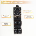 Front Left Driver Power Window Switch No Gb5z14529da Ford Explorer Police Interceptor For Utility Control Black