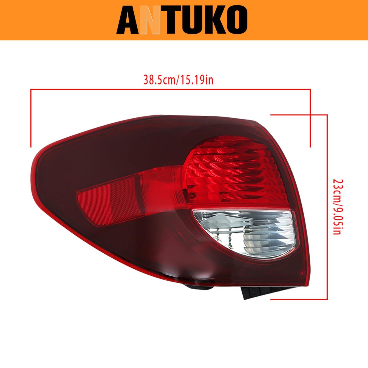 Outer Left Rear Tail Light Assembly Replacement For Sequoia 2018 2019 2020 2021 Lh Brake Lamp Part Number 81560-0c110 Red Shell