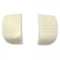 Httmt- Unpainted White Inner Fairing Left Right Trim Mount Plate Compatible With Touring Ultra Classic Limited Electra Glide