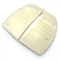 Httmt- Unpainted White Inner Fairing Left Right Trim Mount Plate Compatible With Touring Ultra Classic Limited Electra Glide