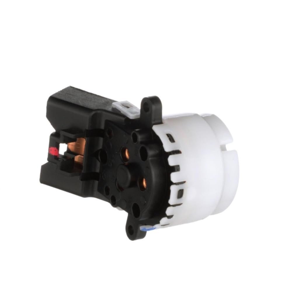 Carlights360 For Kia Rio 2011-2017 Ignition Starter Switch Plastic Black White Blade Terminal Rectangular Connector Column