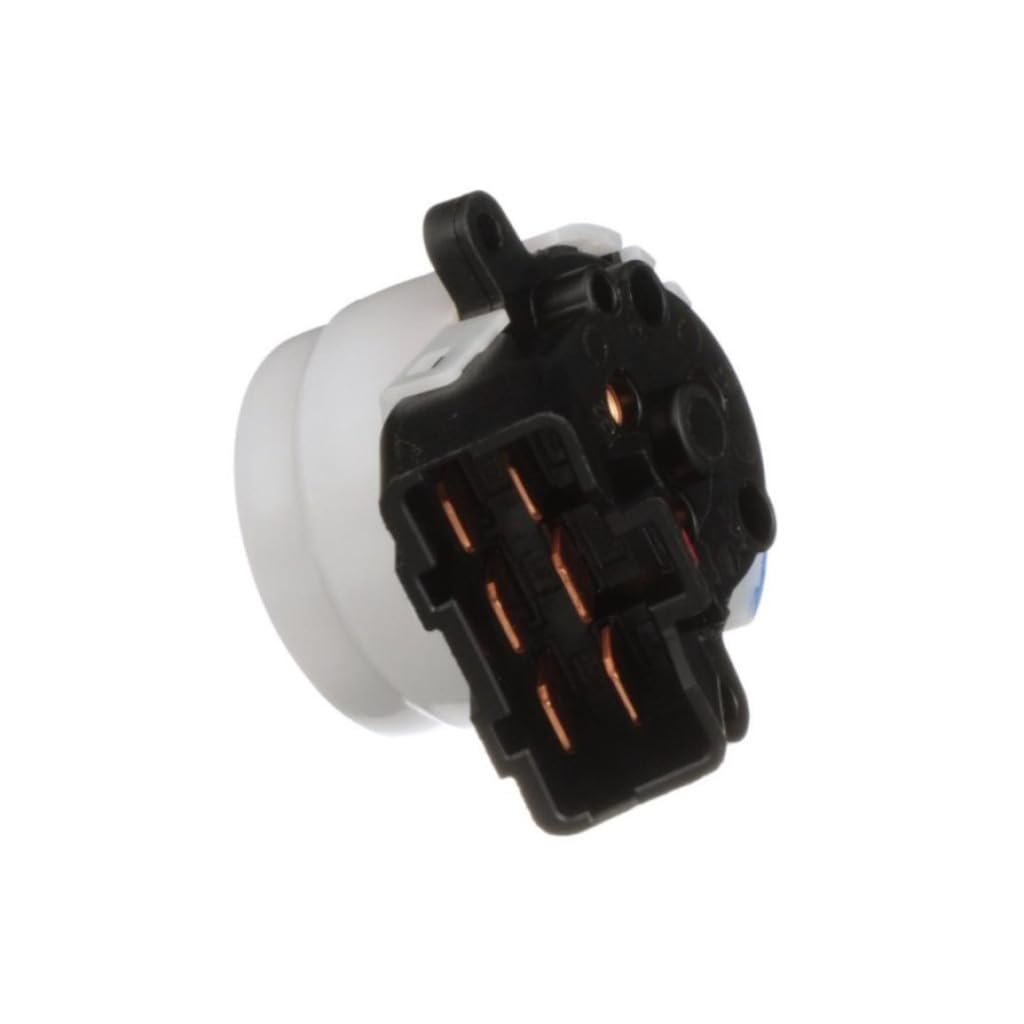 Carlights360 For Kia Rio 2011-2017 Ignition Starter Switch Plastic Black White Blade Terminal Rectangular Connector Column