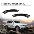 Covers Qiilu Car Interior Steering Wheel Decorative Decor Cover Trim For Stelvio Giulia