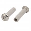 M5 X 10mm Carbon Steel Rivet Hex Socket Head Insert Nut 10pcs