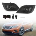 2-pack Fog Light Assembly Replacement For Murano 2015 With Bulbs Covers Harness Switch Kit 