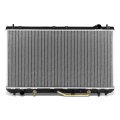 Dna Motoring Oem-ra-1910 Oe Style Bolt-on Aluminum Core Radiator For 97-01 Camry Es300 3 0 28-5 8 W X 15-3 4 H 1 D 1-5 16 Inlet 