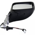 Kool Vue Mirror For Jeep Renegade 2015-2018 Passenger Side Power Manual Folding Heated With Temp Sensor Textured Black 