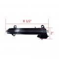 Astra Depot Smoked Lens Dynamic Sequential Blink Led Side Mirror Turn Signal Light Strip Assembly Compatible With Bmw 1 2 3 4