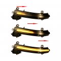 Astra Depot Smoked Lens Dynamic Sequential Blink Led Side Mirror Turn Signal Light Strip Assembly Compatible With Bmw 1 2 3 4