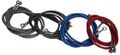 Trx450-r Stainless Steel Braided Rear Brake Line With Ptfe Teflon And Clear Pvc Cover Triple Chrome Plated Fittings Banjo Bolts 