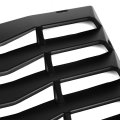 Dna Motoring Ztl-y-0033 Rear Window Vent Louver Windshield Sun Shade Cover Assembly Black