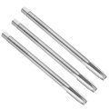 3pcs Straight Flute Screw Taps 3 8-16 Unc 2b Thread 5 Extra Long Hss6542 Machine Threading Milling Tap Tapping Tools
