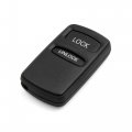 X Autohaux 2pcs 2 Buttons Keyless Entry Remote Key Shell Case For Mitsubishi Gallant Lancer Pajero Triton Replacement Mr587983
