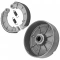 Caltric Rear Brake Drum And Shoes For Honda 43620-hn2-000 06430-hn2-000