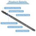 Spiral Flute Taps M6 X 1 H2 High Speed Steel Hss Nitriding Machine Thread Milling Threading Screw Tap Tapping Tool
