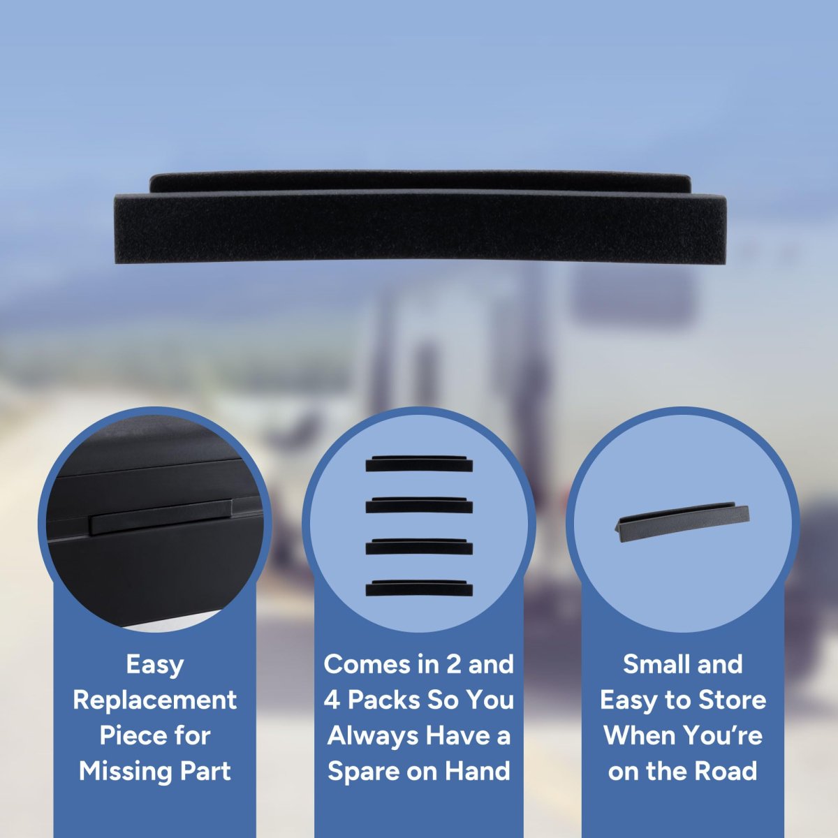 Rv Window Weep Hole Cover Black Plastic 4 Pack 1 25 In W X H 0 D Rp-win-whc