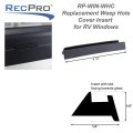 Rv Window Weep Hole Cover Black Plastic 4 Pack 1 25 In W X H 0 D Rp-win-whc