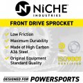 Niche 520 Pitch 14 Tooth Front Drive Sprocket For Kawasaki Ninja Klx250 Klx250s Gpz250 Zzr250 Eliminator 250