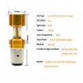 Qymoto Hisun Led Bulb Lamp Hi Lo Beam For 400 500 700 Utv Atv Axis Coleman Ut400 Ut500 Massimo Msu500i Fit Both Ac And Dci