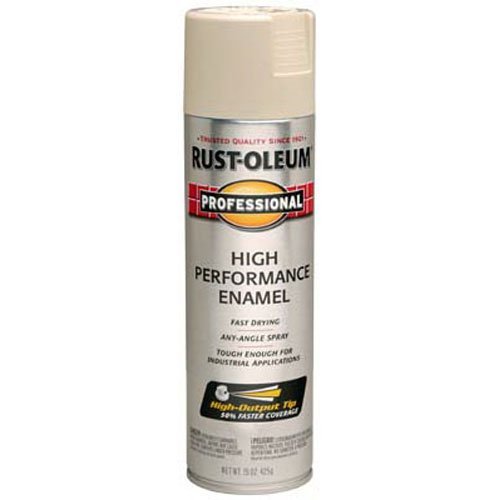 Rust Oleum Professional High Performance Enamel Spray Paint Almond 15 Ounce   20f0be471e12eaf1a4a97b2e68b65634 