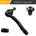 2-piece Fit For 2005-2010 Kia Sportage All 2wd Hyundai Tucson 2 Front Outer Tie Rod End Link