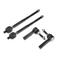 4pcs Front Inner Outer Tie Rod Ends Kit Suspension Steering End Ford Flex Taurus For Lincoln Mks Drag Link No Ev800776 Es800222 