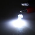 Iivverr 100pcs 5mm White Light Round Led Bulb Emitting Diode Diy Component
