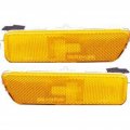 Volkswagen Jetta Golf Gti Cabrio Side Marker Light Assembly Unit 1999 00 01 02 03 04 2005 Driver And Passenger Pair Vw2550104 