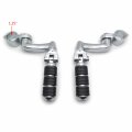 Smt-chrome Regular Footrest Foot Pegs With 1 25 Clamps Compatible Suzuki Vl1500 Vl800 Vz800 Vl125 Vl250 Vs1400 Vz1500 Intruder