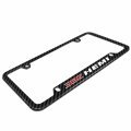 Ipick Image Made For Hemi 392 Black Real 3k Carbon Fiber 50 States 4 Holes License Plate Frame