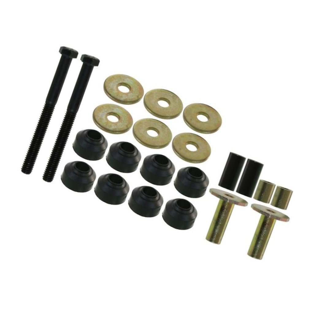 Front Suspension Stabilizer Bar Link Set For Nissan Frontier 1999 To 2004 Gold Series Rubber Bushing Threaded End 4 In Bolt