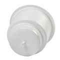 Set Of 3 Amarine-made White Recessed Plastic Cup Drink Can Holder With Drain For Boat Car Marine Rv Pcs 