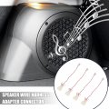 X Autohaux 4pcs Car Speaker Connector Wire Harness Adapter For Toyota Subaru