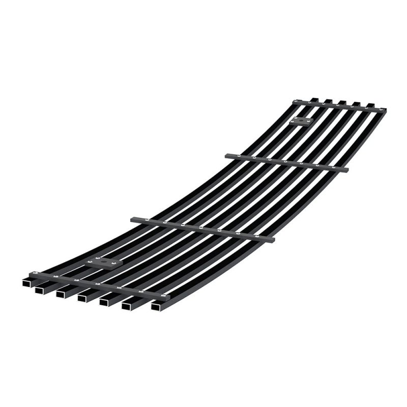 Off Roader Egrille Premium Stainless Steel Black 8x6 Horizontal Billet Grille For Ford F-250 F-350 F-450 F-550 2008-2010 Lower