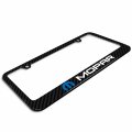 Ipick Image Made For Mopar Black Real 3k Carbon Fiber Glossy Finish License Plate Frame