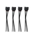4 Pcs Ignition Coil Female Connector Plug Harness Replace 90919-02244 90080-19015 90919-02239 For 2000-2006 Toyota Mr2 Spyder 1 