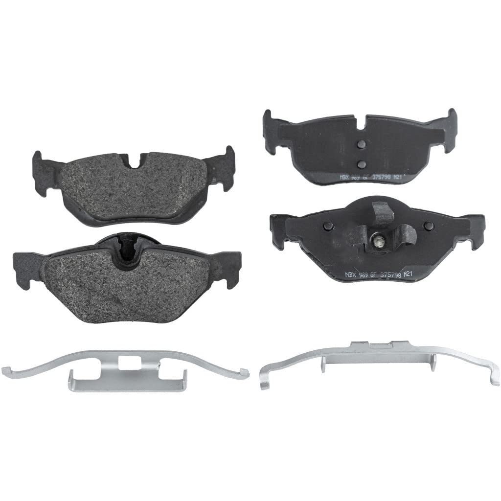 Surestop Rear Brake Pad Set For Bmw 328xi 2007 2008 Semi Metallic 2 Wheel Part 34121288891