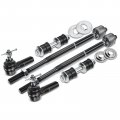 A-premium Set Of 6 Front Sway Bar Link Inner Outer Tie Rod End Compatible With Scion Xa 2004 2005 2006 