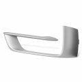 Bm1038156 Front Fog Light Trim For Bmw X5 2014-2018 Driver Left Side Smooth Silver 