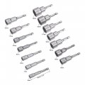 Uxcell Quick-change Nut Driver Bit Set 1 4 Hex Shank 6mm 19mm Magnetic Setter Drill Bits 2 5 Length Metric