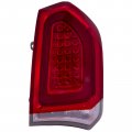 Headlightsdepot Tail Light For 2015-2022 Chrysler 300 Sedan 4 Door Chrome Right Passenger Side Lamp Assembly 